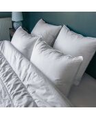 2 Oreillers Moelleux  Microfibre blancs - 45x70 cm
