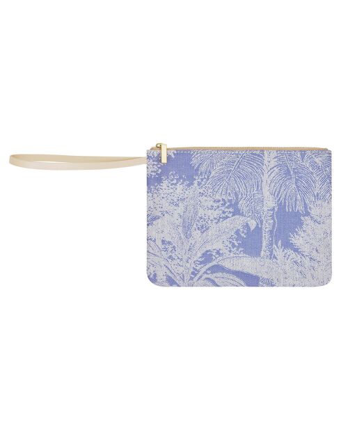 Pochette Paysage bleue - 20x15 cm