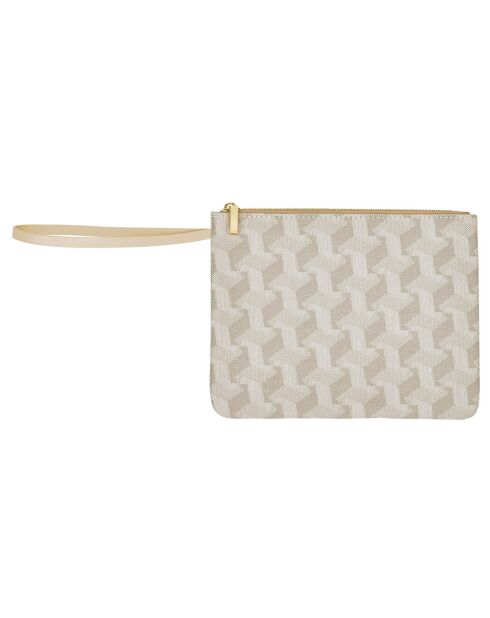 Pochette Picto beige - 20x15 cm