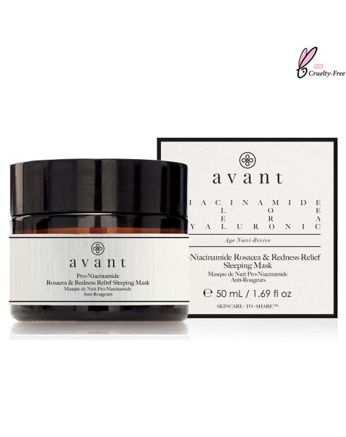 Masque de Nuit Pro-Niacinamide Anti-Rougeurs - 50 ml