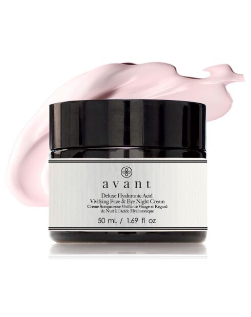 Crème Somptueuse Vivifiante Visage et Regard de Nuit à l'Acide Hyaluronique - 50 ml