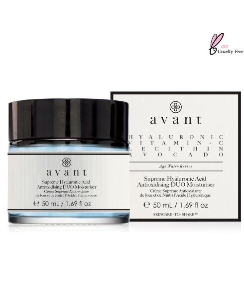 Überragende antioxidative Tages- und Nachtcreme mit Hyaluronsäure - 50 ml