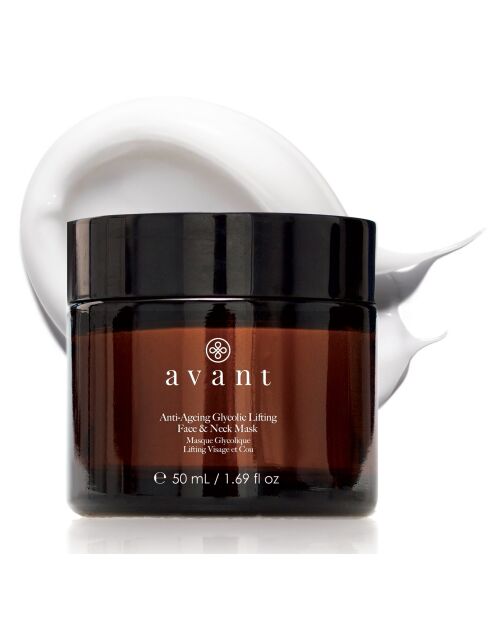 Glycolisch liftend masker voor gezicht en hals - 50 ml