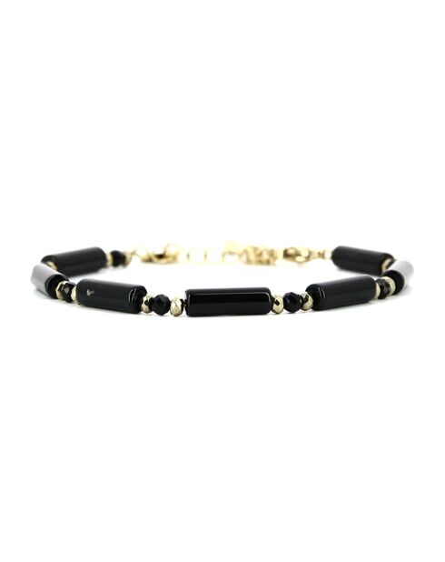 Bracelets Madison Spinelle Noire doré/noir/blanc