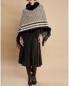 Poncho Anne noir