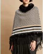 Poncho Anne noir