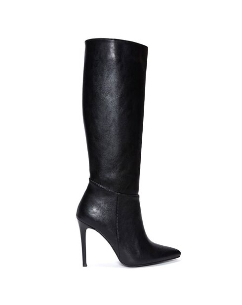 Bottes Lexa noires - Talon 11 cm