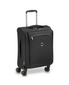 Valise Cabine extensible 4 doubles roues Montmartre Air recyclée 55 cm noire