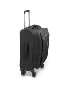 Valise Cabine extensible 4 doubles roues Montmartre Air recyclée 55 cm noire