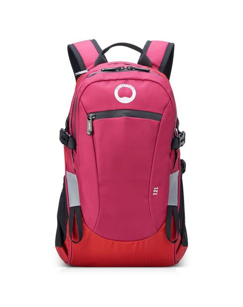 Sac à dos Nomade rose - 27x42x13 cm