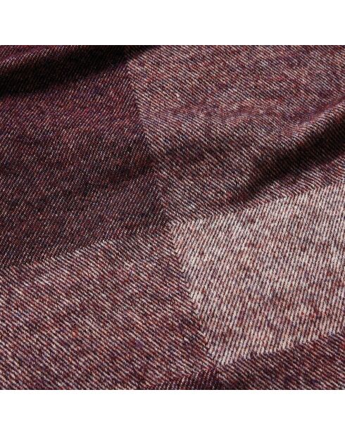 Glasgow-wollen deken met wijnvoering