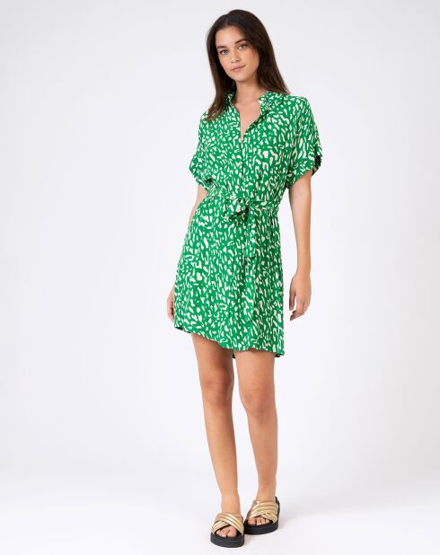 Grünes Milianette-Kleid