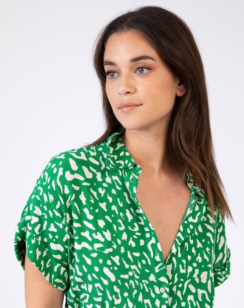 Grünes Milianette-Kleid