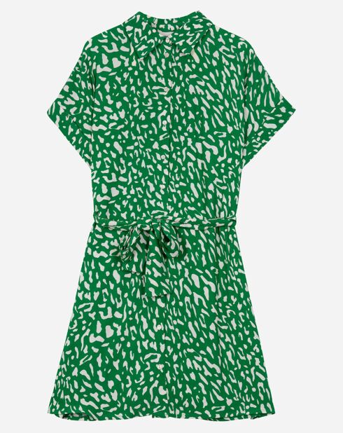 Grünes Milianette-Kleid