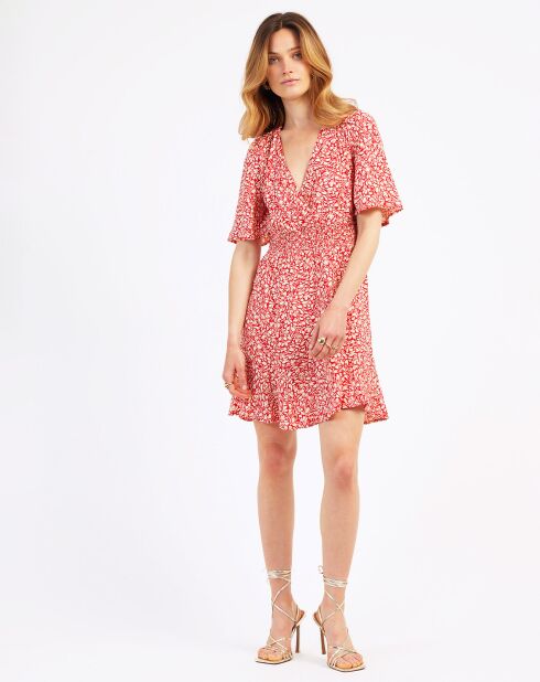 Vestido rojo Okarito berenice