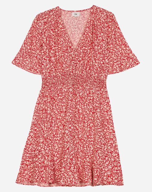 Vestido rojo Okarito berenice