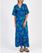 Robe Onjello bleu/vert