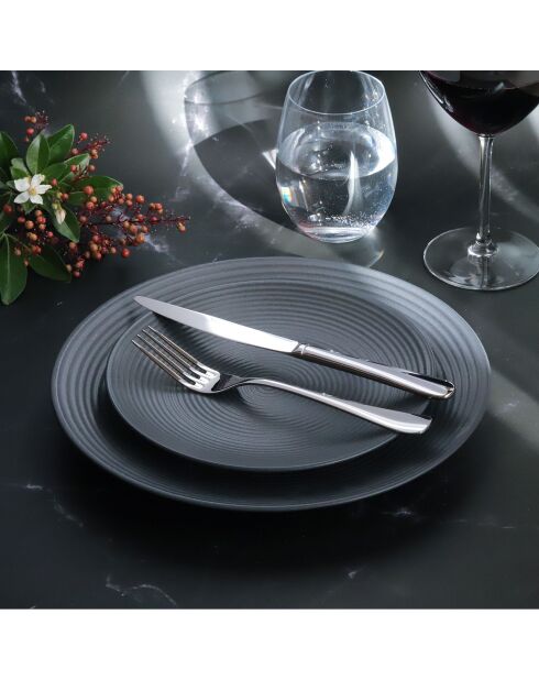 Ménagère Clipper acier - 48 pièces + 1 louche