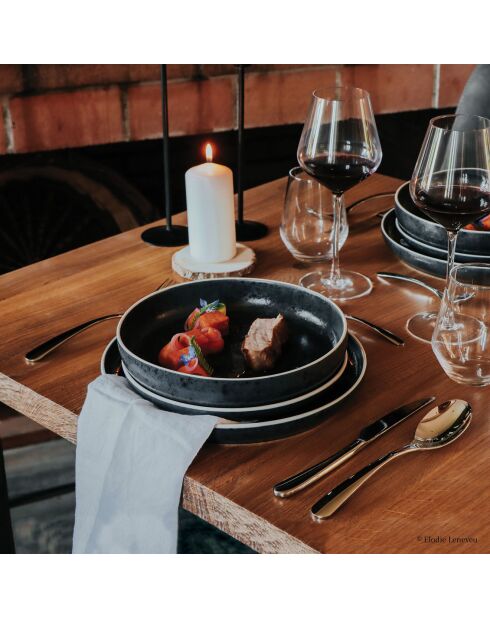 Ménagère Iris argentée - 48 pièces