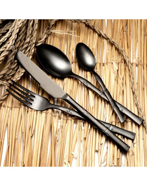 Ménagère Canisse noire - 16 pièces