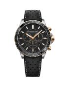 Montre Homme en Caoutchouc Tango Chronographe noire