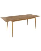 Table Extensible Paxton marron - 160x90x75 cm