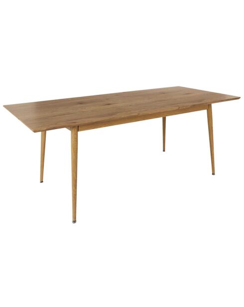 Table Extensible Paxton marron - 160x90x75 cm