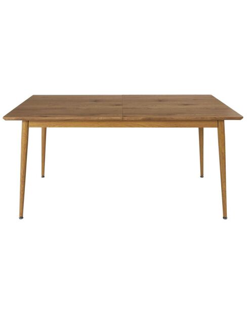 Table Extensible Paxton marron - 160x90x75 cm