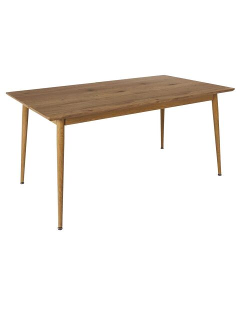 Table Extensible Paxton marron - 160x90x75 cm