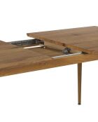 Table Extensible Paxton marron - 160x90x75 cm