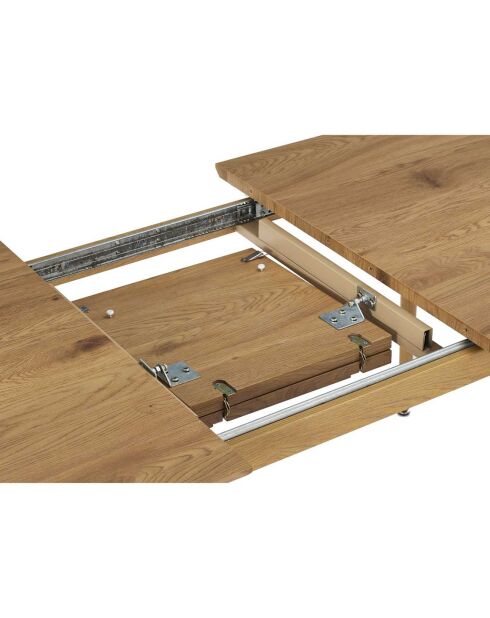 Table Extensible Paxton marron - 160x90x75 cm