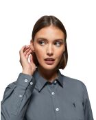 Chemise Rigby go slim poplin bleue