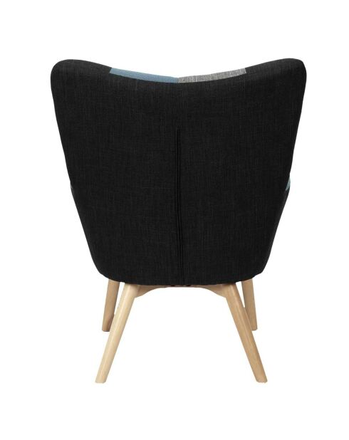 Fauteuil Patchwork Milano multicolore - 72x80x99 cm