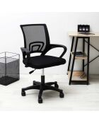 Fauteuil de Bureau noir - 59x54x96 cm