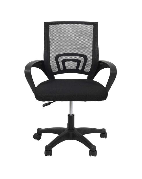 Fauteuil de Bureau noir - 59x54x96 cm