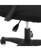 Fauteuil de Bureau noir - 59x54x96 cm