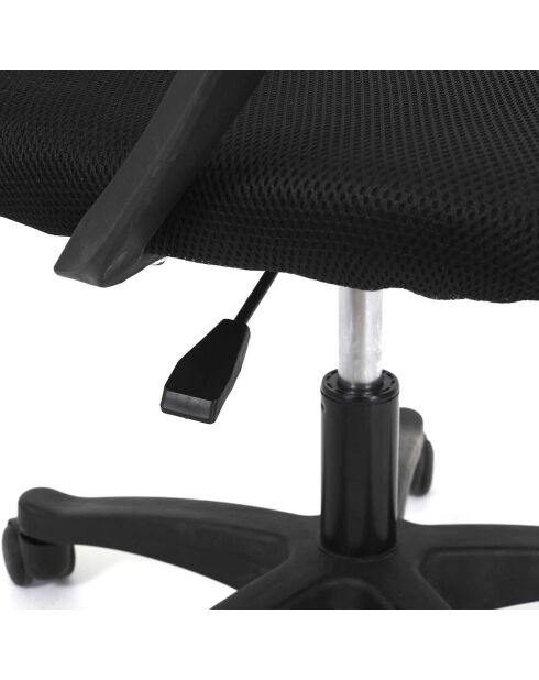 Fauteuil de Bureau noir - 59x54x96 cm