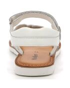 Sandales en Cuir Betty blanches