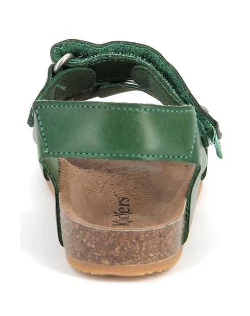 Sandales Fuxio vert/marine