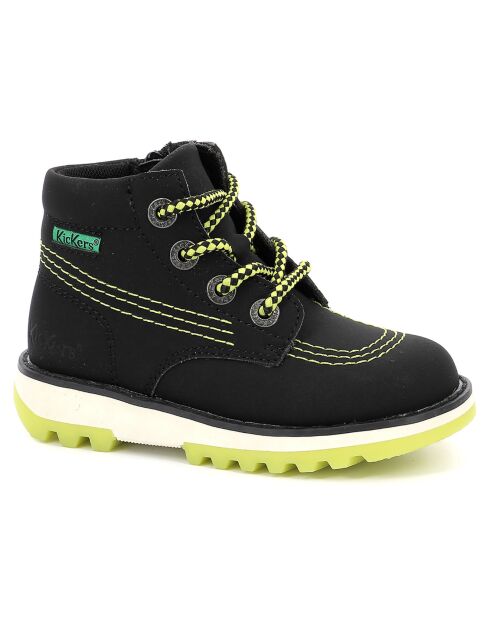 Bottillons Kickrally20 noir/jaune