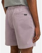 Short ample Valley Twill violet clair