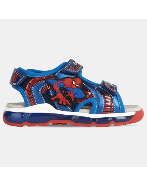 Sandales Android bleu/rouge