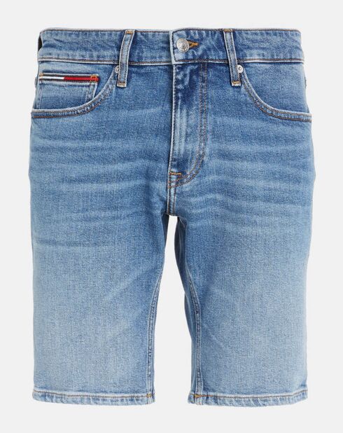 Bermuda en jean Scanton bleu