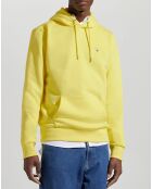 Sweat à capuche enfilable jaune vif