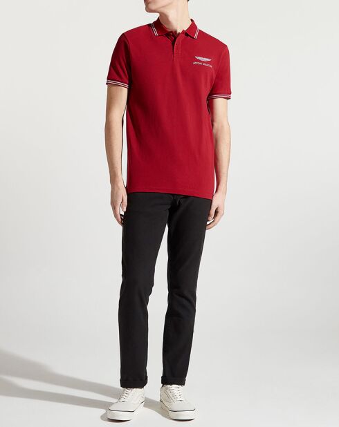 Polo Regular Fit uni Aston Martin Racing Logo rouge