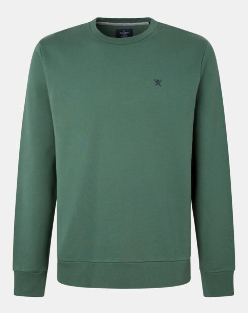 Sweat col rond vert clair