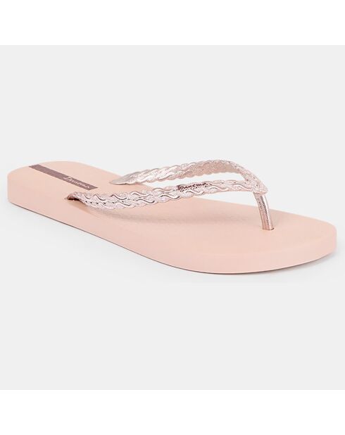 Exuberance roze teenslippers