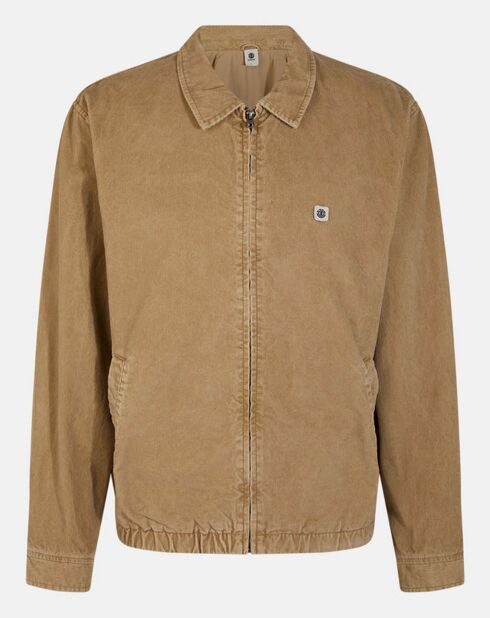 Blouson en Velours côtelé Parker beige foncé