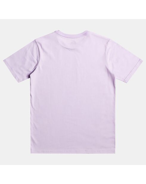 T-Shirt manches courtes quiksilver violet clair