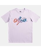 T-Shirt manches courtes quiksilver violet clair